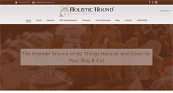 Desktop Screenshot of holistichound.com